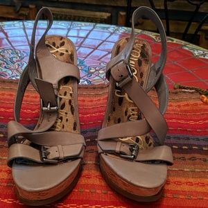 Sam Edelman wedge sandals
